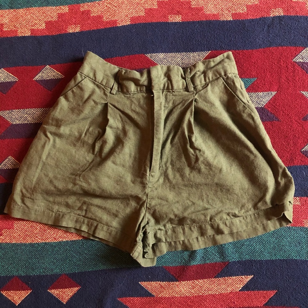 High waisted shorts